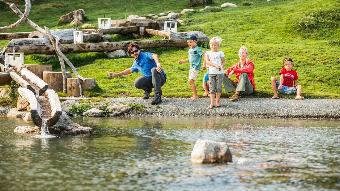 Family holidays at the Schwarzsee in Kitzbühel